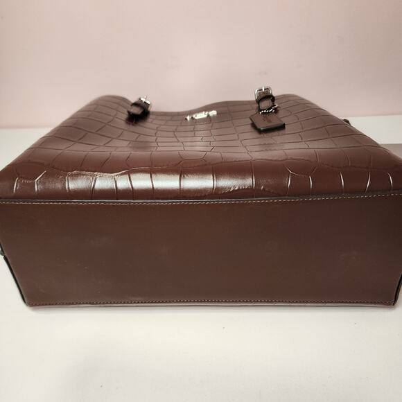 NWT Coach Large Mollie Tote Bag CW018 Color in Maple - Picture 5 of 11